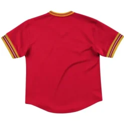 Mitchell & Ness T-Shirts & Tops-Unbeaten Mesh V-Neck Kansas City Chiefs