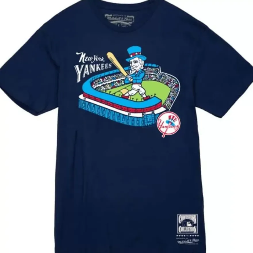 Mitchell & Ness T-Shirts & Tops-Uncle Sam Tee New York Yankees