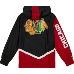 Mitchell & Ness Jackets & Outerwear-Undeniable Full Zip Windbreaker Chicago Blackhawks