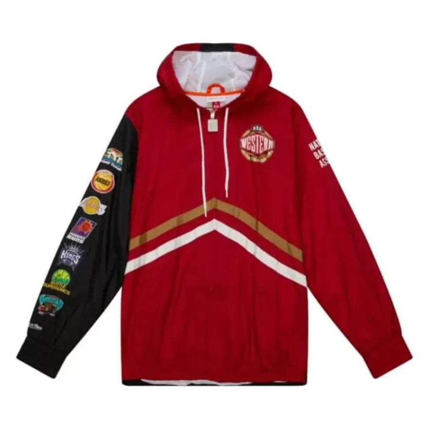 Mitchell & Ness Jackets & Outerwear-Undeniable Full Zip Windbreaker All Star West
