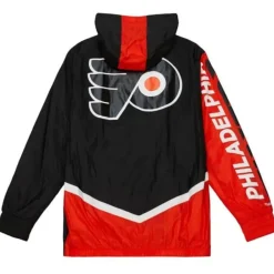 Mitchell & Ness Jackets & Outerwear-Undeniable Full Zip Windbreaker Philadelphia Flyers