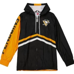 Mitchell & Ness Jackets & Outerwear-Undeniable Full Zip Windbreaker Pittsburgh Penguins