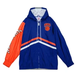 Mitchell & Ness Jackets & Outerwear-Undeniable Full Zip Windbreaker New York Knicks