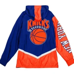 Mitchell & Ness Jackets & Outerwear-Undeniable Full Zip Windbreaker New York Knicks