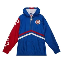 Mitchell & Ness Jackets & Outerwear-Undeniable Full Zip Windbreaker Chicago Cubs