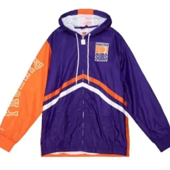 Mitchell & Ness Jackets & Outerwear-Undeniable Full Zip Windbreaker Phoenix Suns