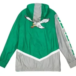 Mitchell & Ness Jackets & Outerwear-Undeniable Full Zip Windbreaker Philadelphia Eagles