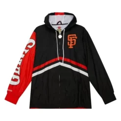 Mitchell & Ness Jackets & Outerwear-Undeniable Full Zip Windbreaker San Francisco Giants
