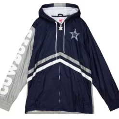 Mitchell & Ness Jackets & Outerwear-Undeniable Full Zip Windbreaker Dallas Cowboys