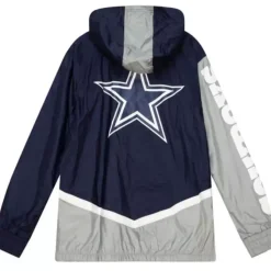Mitchell & Ness Jackets & Outerwear-Undeniable Full Zip Windbreaker Dallas Cowboys