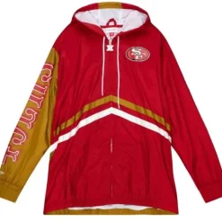 Mitchell & Ness Jackets & Outerwear-Undeniable Full Zip Windbreaker San Francisco 49Ers