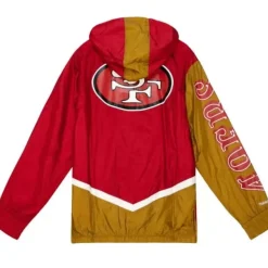 Mitchell & Ness Jackets & Outerwear-Undeniable Full Zip Windbreaker San Francisco 49Ers
