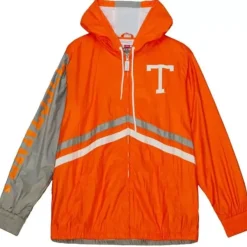 Mitchell & Ness Jackets & Outerwear-Undeniable Full Zip Windbreaker University Of Tennessee