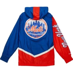 Mitchell & Ness Jackets & Outerwear-Undeniable Full Zip Windbreaker New York Mets