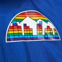 Mitchell & Ness Jackets & Outerwear-Undeniable Full Zip Windbreaker Denver Nuggets