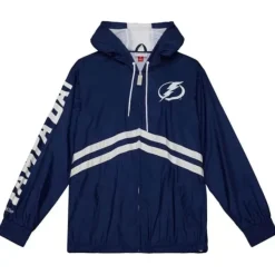 Mitchell & Ness Jackets & Outerwear-Undeniable Full Zip Windbreaker Tampa Bay Lightning