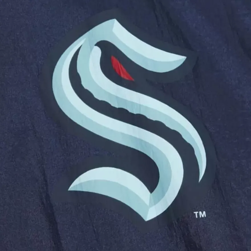 Mitchell & Ness Jackets & Outerwear-Undeniable Full Zip Windbreaker Seattle Kraken