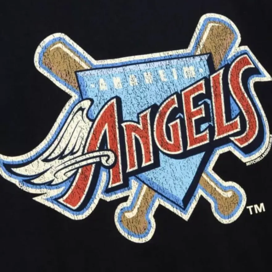 Mitchell & Ness T-Shirts & Tops-Under The Lights Tee Anaheim Angels