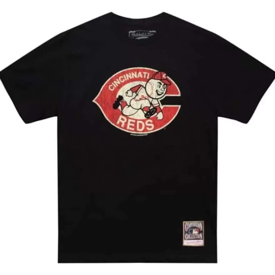Mitchell & Ness T-Shirts & Tops-Under The Lights Tee Cincinnati Reds