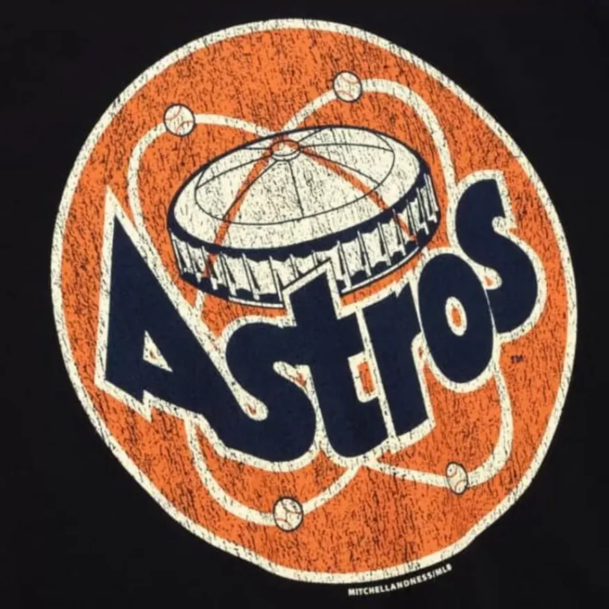 Mitchell & Ness T-Shirts & Tops-Under The Lights Tee Houston Astros