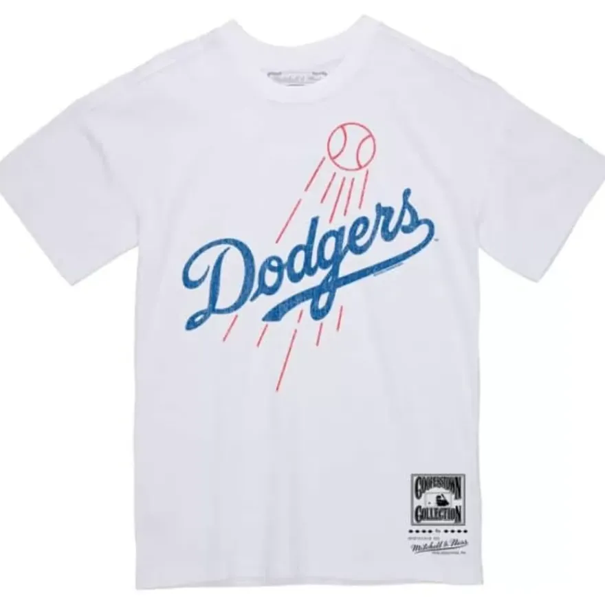 Mitchell & Ness T-Shirts & Tops-Under The Lights Tee Los Angeles Dodgers