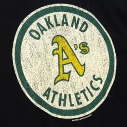 Mitchell & Ness T-Shirts & Tops-Under The Lights Tee Oakland Athletics