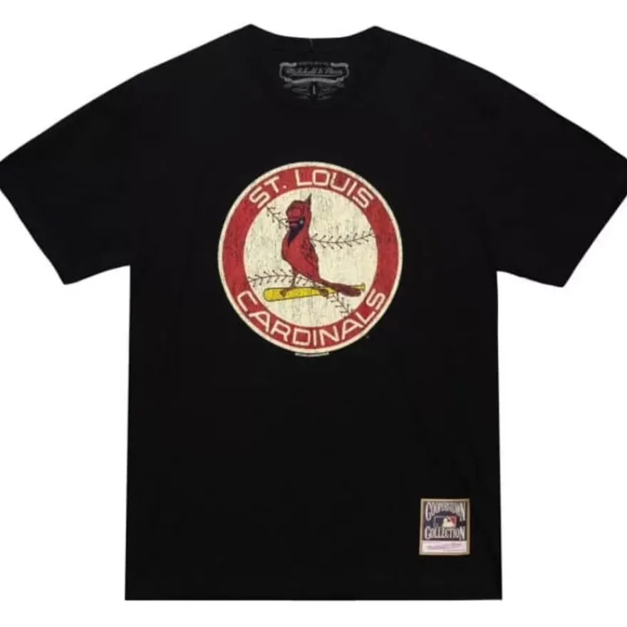 Mitchell & Ness T-Shirts & Tops-Under The Lights Tee St. Louis Cardinals