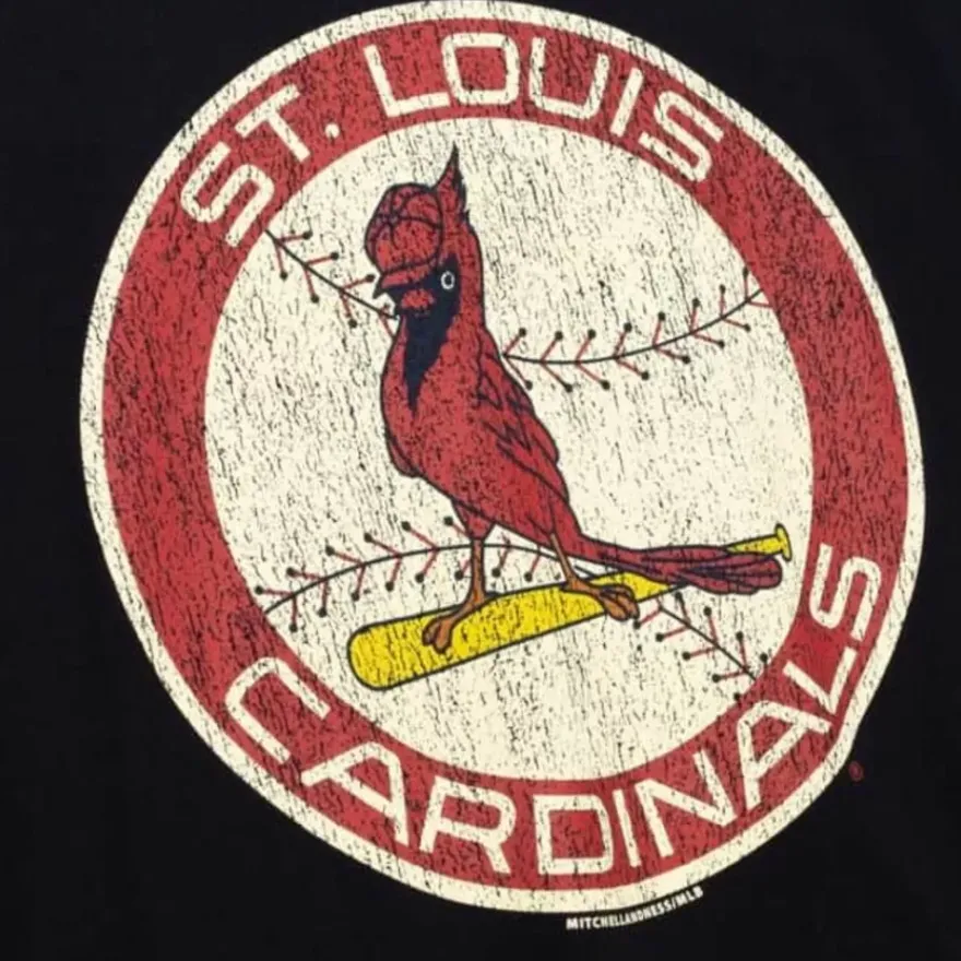 Mitchell & Ness T-Shirts & Tops-Under The Lights Tee St. Louis Cardinals