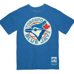 Mitchell & Ness T-Shirts & Tops-Under The Lights Tee Toronto Blue Jays