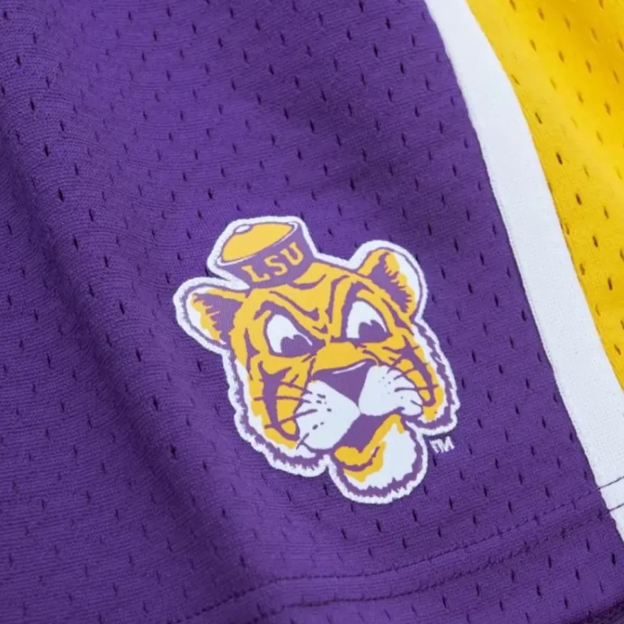 Mitchell & Ness Shorts-Unisex Jump Shot Shorts Louisiana State University