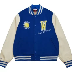 Mitchell & Ness Jackets & Outerwear-Unisex Varsity Jacket Golden State Warriors