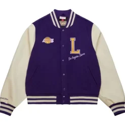 Mitchell & Ness Jackets & Outerwear-Unisex Varsity Jacket Los Angeles Lakers