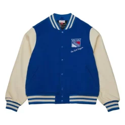 Mitchell & Ness Jackets & Outerwear-Unisex Varsity Jacket New York Rangers
