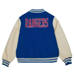 Mitchell & Ness Jackets & Outerwear-Unisex Varsity Jacket New York Rangers