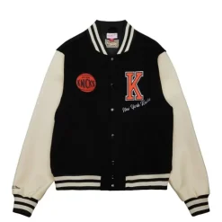 Mitchell & Ness Jackets & Outerwear-Unisex Varsity Jacket New York Knicks