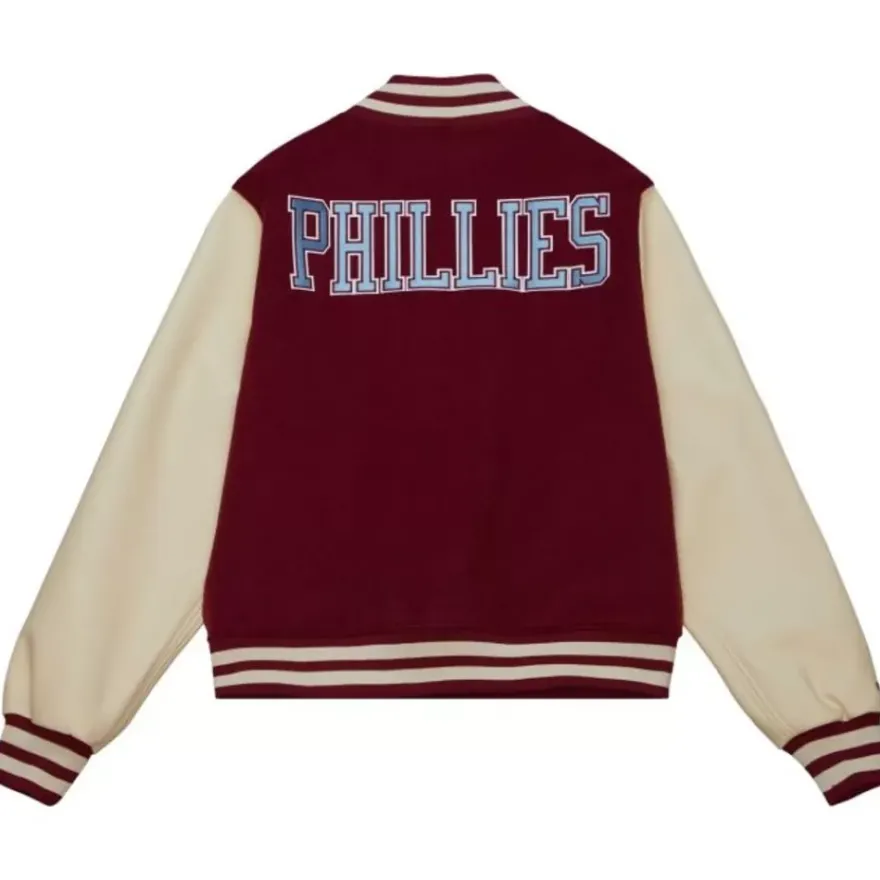 Mitchell & Ness Jackets & Outerwear-Unisex Varsity Jacket Philadelphia Phillies