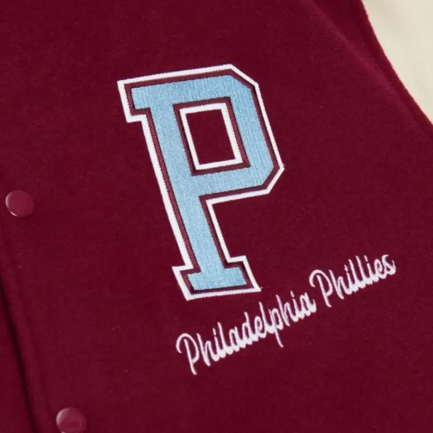 Mitchell & Ness Jackets & Outerwear-Unisex Varsity Jacket Philadelphia Phillies