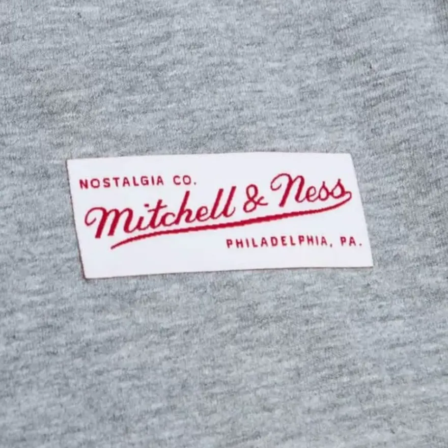 Mitchell & Ness T-Shirts & Tops-University Arch Logo Ls Tee University Of Miami