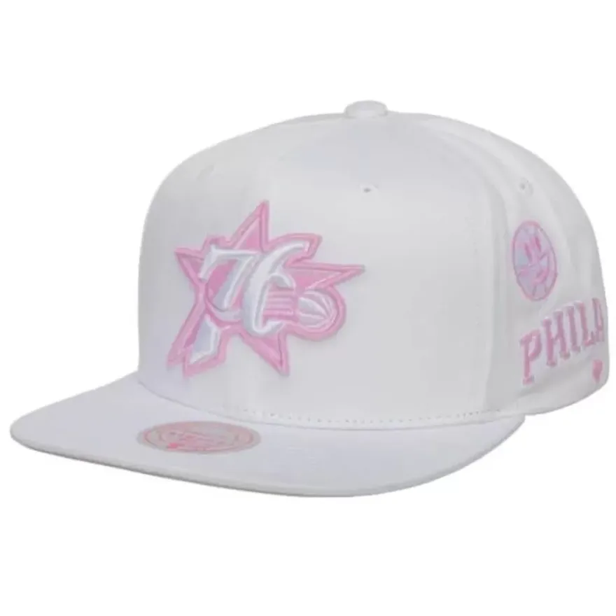 Mitchell & Ness Snapback-Uv Reactive Snapback Hwc Philadelphia 76Ers