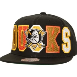 Mitchell & Ness Snapback-Varsity Bust Snapback Anaheim Ducks