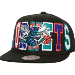 Mitchell & Ness Snapback-Varsity Bust Snapback Hwc Charlotte Hornets