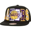 Mitchell & Ness Snapback-Varsity Bust Snapback Los Angeles Lakers