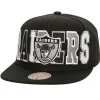 Mitchell & Ness Snapback-Varsity Bust Snapback Oakland Raiders