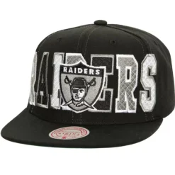 Mitchell & Ness Snapback-Varsity Bust Snapback Oakland Raiders
