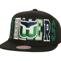 Mitchell & Ness Snapback-Varsity Bust Snapback Vntg Hartford Whalers