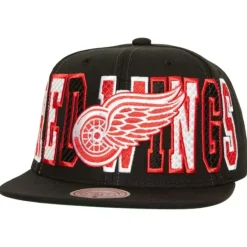 Mitchell & Ness Snapback-Varsity Bust Snapback Vntg Detroit Red Wings