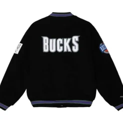 Mitchell & Ness Jackets & Outerwear-Varsity Jacket Milwaukee Bucks