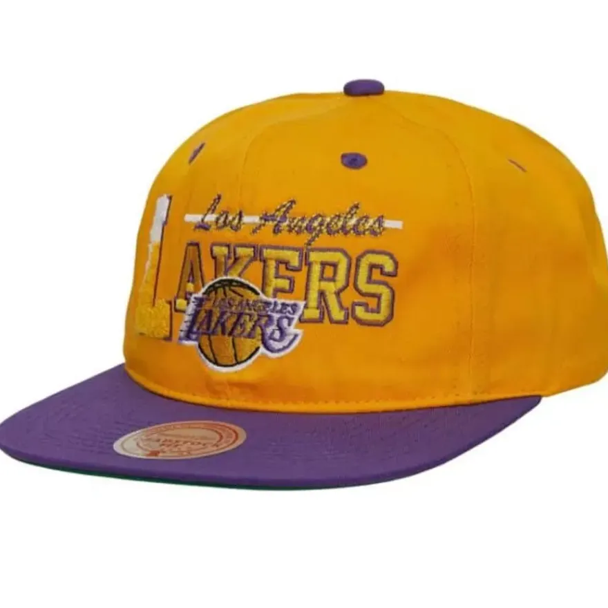 Mitchell & Ness Snapback-Varsity Letter Snapback Hwc Los Angeles Lakers