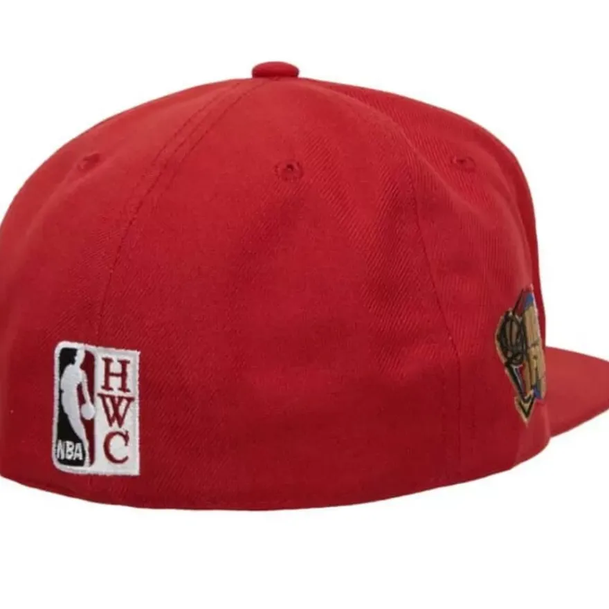 Mitchell & Ness Fitted-Velour Under Fitted Hwc Chicago Bulls