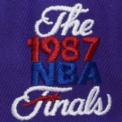 Mitchell & Ness Fitted-Velour Under Fitted Hwc Los Angeles Lakers